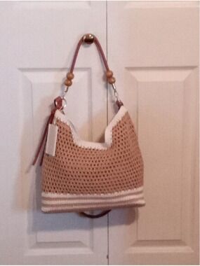 Emperia Elia Tote Crossbody Natural Brown